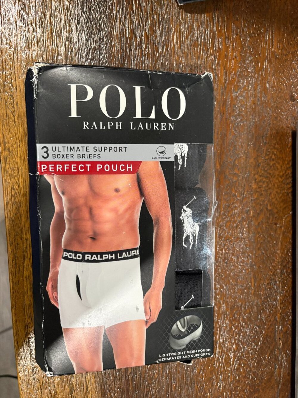 POLO Ralph Lauren Perfect Pouch Ultimate Support Boxer Briefs Underwear 3 pack
